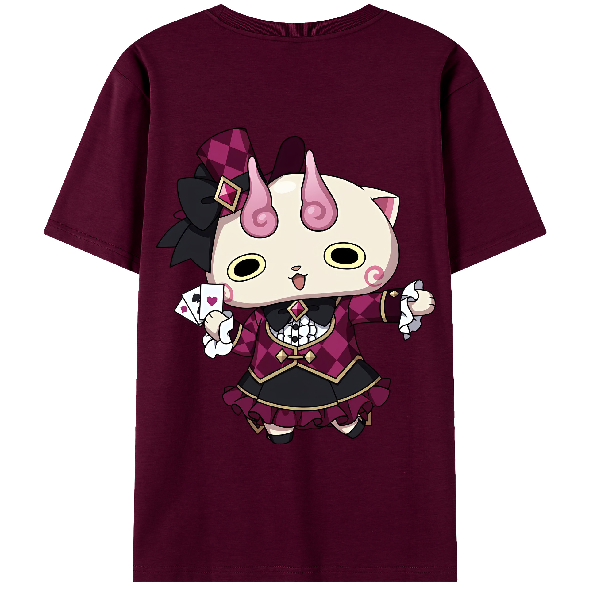 （画像用） 妖怪ウォッチ Yo-kai Watch レディース半袖Tシャツ(バックプリント)